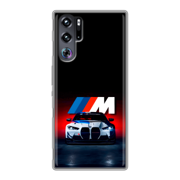 Силиконовый чехол на ZTE Nubia Red Magic 9 Pro с принтом БМВ BMW Силиконовый чехол на ZTE Nubia Red Magic 9 Pro с принтом БМВ BMW