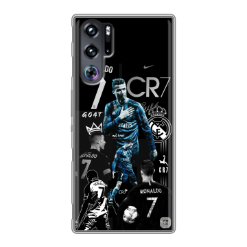 Силиконовый чехол на ZTE Nubia Red Magic 9 Pro с принтом Реал Роналдо