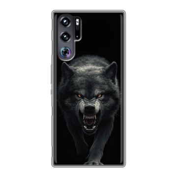 Силиконовый чехол на ZTE Nubia Red Magic 9 Pro с принтом Волк