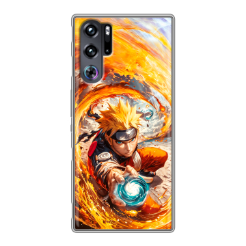 Силиконовый чехол на ZTE Nubia Red Magic 9 Pro с принтом Аниме Наруто Naruto