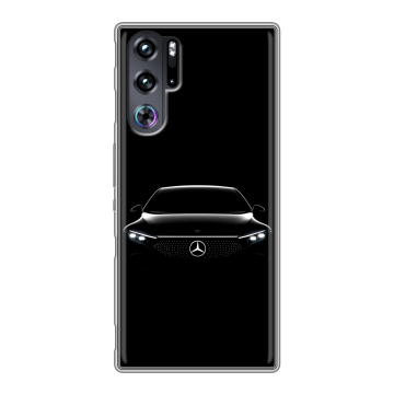 Силиконовый чехол на ZTE Nubia Red Magic 9 Pro с принтом Mercedes Мерседес Силиконовый чехол на ZTE Nubia Red Magic 9 Pro с принтом Mercedes Мерседес