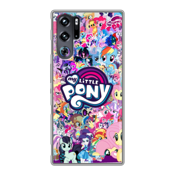 Силиконовый чехол на ZTE Nubia Red Magic 9 Pro с принтом My little pony Дружба чудо