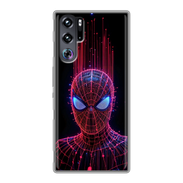 Силиконовый чехол на ZTE Nubia Red Magic 9 Pro с принтом Spiderman Человек паук