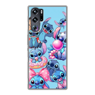 Силиконовый чехол на ZTE Nubia Red Magic 9 Pro с принтом Лило и Стич