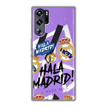 Силиконовый чехол на ZTE Nubia Red Magic 9 Pro с принтом Real Madrid Реал Мадрид