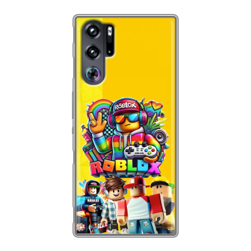 Силиконовый чехол на ZTE Nubia Red Magic 9 Pro с принтом Roblox Роблокс Силиконовый чехол на ZTE Nubia Red Magic 9 Pro с принтом Roblox Роблокс