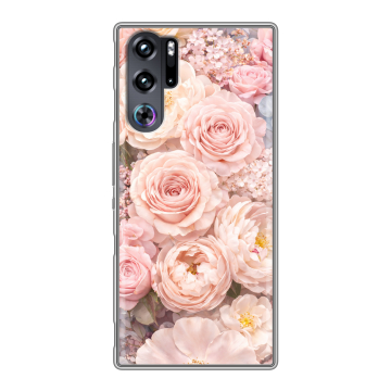 Силиконовый чехол на ZTE Nubia Red Magic 9 Pro с принтом женский