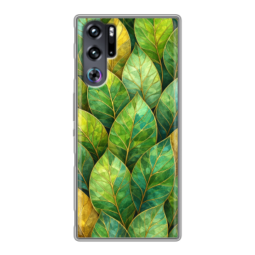 Силиконовый чехол на ZTE Nubia Red Magic 9 Pro с принтом женский