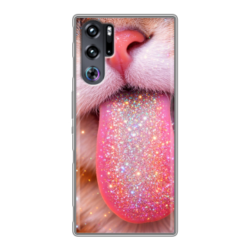 Силиконовый чехол на ZTE Nubia Red Magic 9 Pro с принтом для девочек