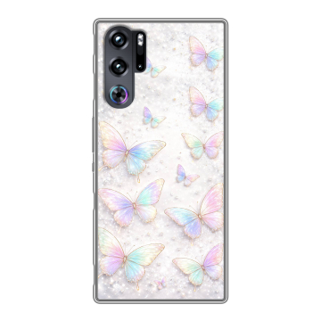 Силиконовый чехол на ZTE Nubia Red Magic 9 Pro с принтом женский