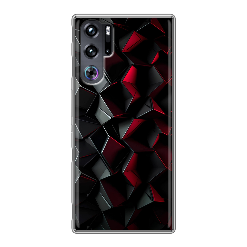 Силиконовый чехол на ZTE Nubia Red Magic 9 Pro с принтом Абстракция Силиконовый чехол на ZTE Nubia Red Magic 9 Pro с принтом Абстракция