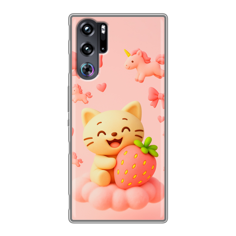 Силиконовый чехол на ZTE Nubia Red Magic 9 Pro с принтом для девочек Силиконовый чехол на ZTE Nubia Red Magic 9 Pro с принтом для девочек