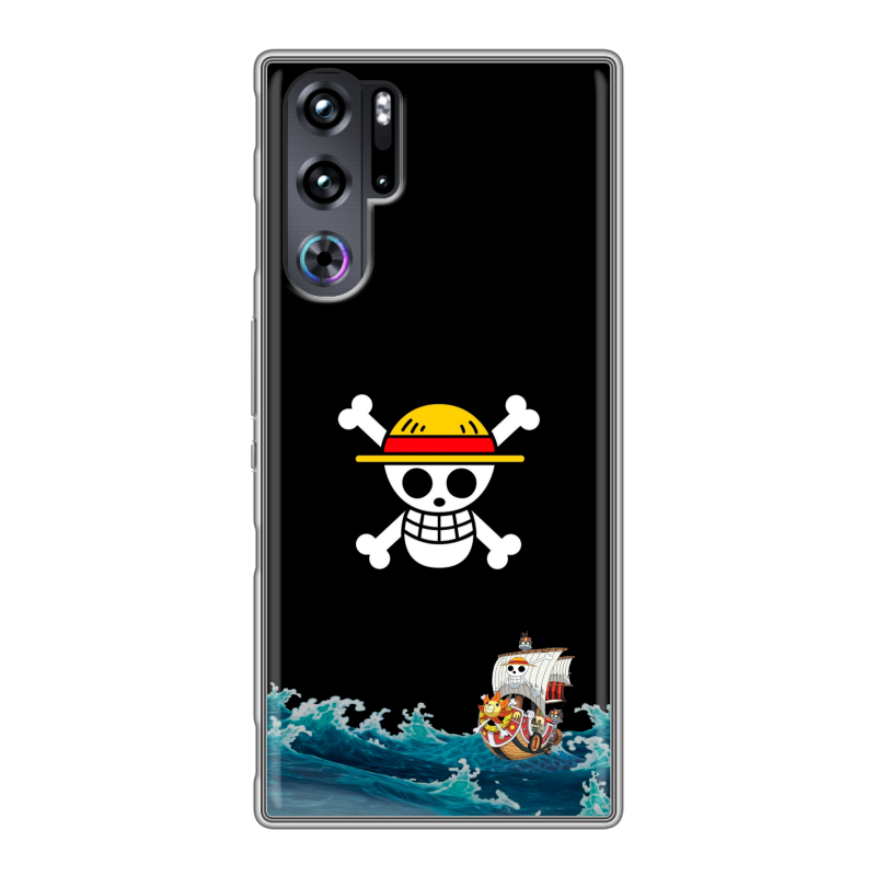 Силиконовый чехол на ZTE Nubia Red Magic 9 Pro с принтом One Piece Ван Пис Силиконовый чехол на ZTE Nubia Red Magic 9 Pro с принтом One Piece Ван Пис