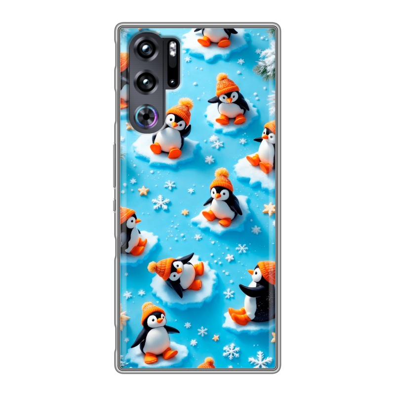 Силиконовый чехол на ZTE Nubia Red Magic 9 Pro с принтом Новый год Силиконовый чехол на ZTE Nubia Red Magic 9 Pro с принтом Новый год