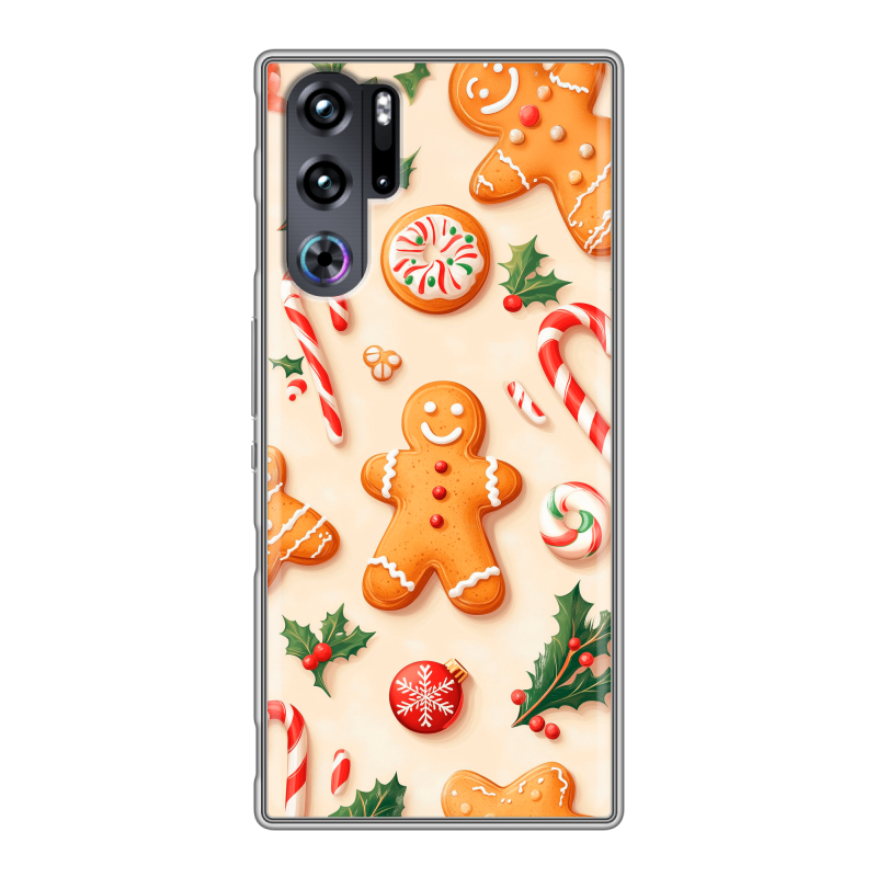 Силиконовый чехол на ZTE Nubia Red Magic 9 Pro с принтом Новый год Силиконовый чехол на ZTE Nubia Red Magic 9 Pro с принтом Новый год