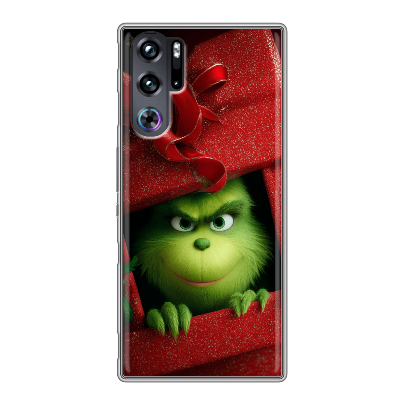 Силиконовый чехол на ZTE Nubia Red Magic 9 Pro с принтом Новый год Силиконовый чехол на ZTE Nubia Red Magic 9 Pro с принтом Новый год