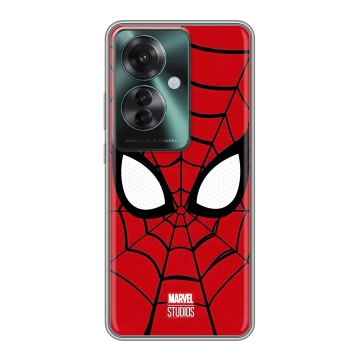 Силиконовый чехол на Oppo Reno 11F с принтом человек паук spiderman