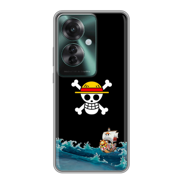 Силиконовый чехол на Oppo Reno 11F с принтом One Piece Ван Пис Силиконовый чехол на Oppo Reno 11F с принтом One Piece Ван Пис