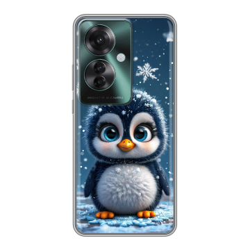 Силиконовый чехол на Oppo Reno 11F с принтом Новый год Силиконовый чехол на Oppo Reno 11F с принтом Новый год