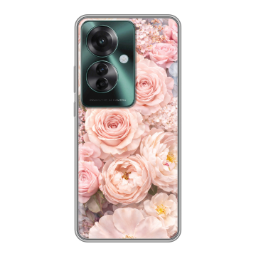 Силиконовый чехол на Oppo Reno 11F с принтом женский Силиконовый чехол на Oppo Reno 11F с принтом женский