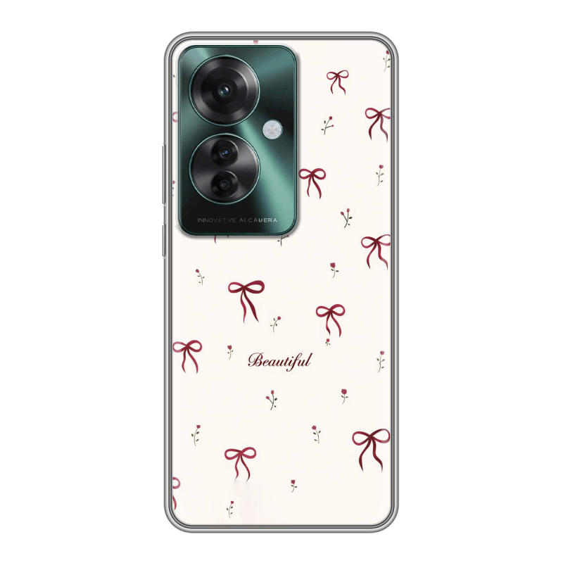 Силиконовый чехол на Oppo Reno 11F с принтом для девочек Силиконовый чехол на Oppo Reno 11F с принтом для девочек