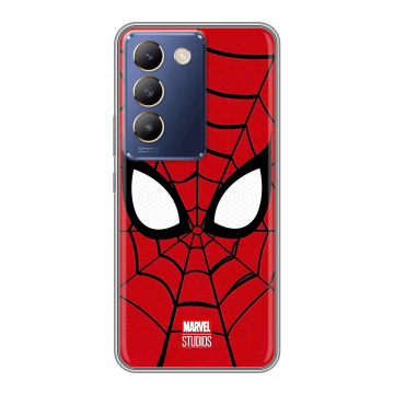 Силиконовый чехол на Vivo V30 Lite с принтом человек паук spiderman Силиконовый чехол на Vivo V30 Lite с принтом человек паук spiderman