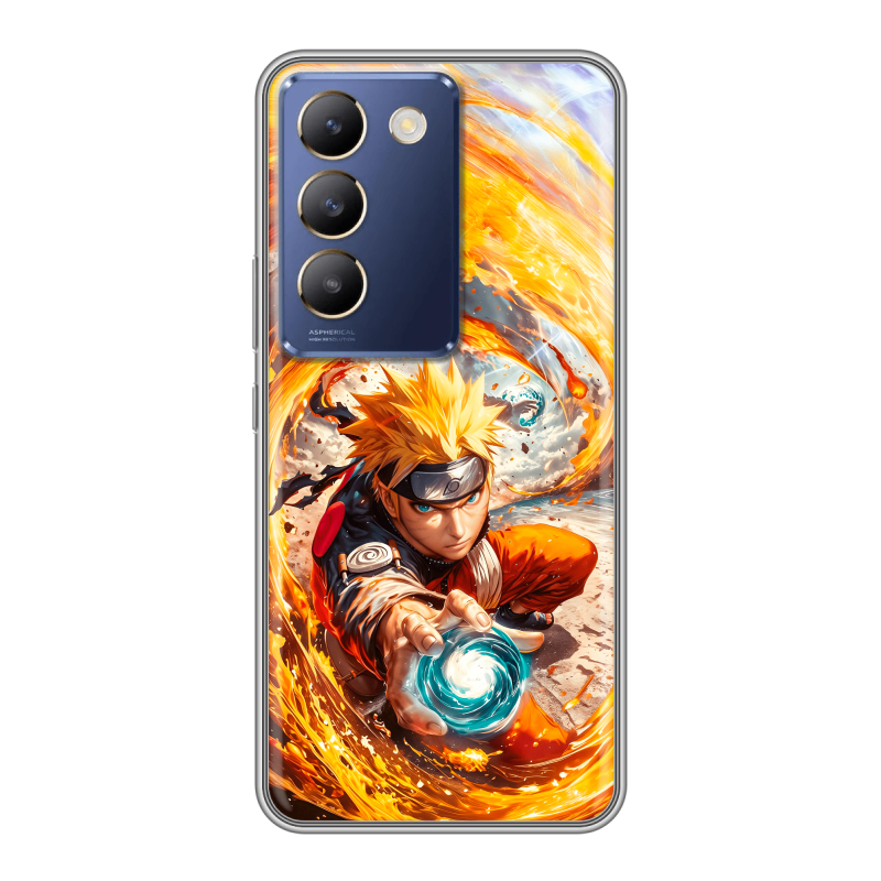 Силиконовый чехол на Vivo V30 Lite с принтом Аниме Наруто Naruto Силиконовый чехол на Vivo V30 Lite с принтом Аниме Наруто Naruto