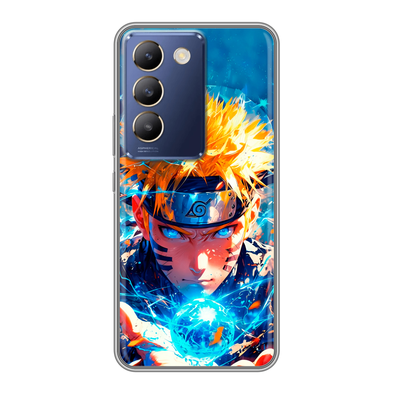 Силиконовый чехол на Vivo V30 Lite с принтом Аниме Наруто Naruto Силиконовый чехол на Vivo V30 Lite с принтом Аниме Наруто Naruto