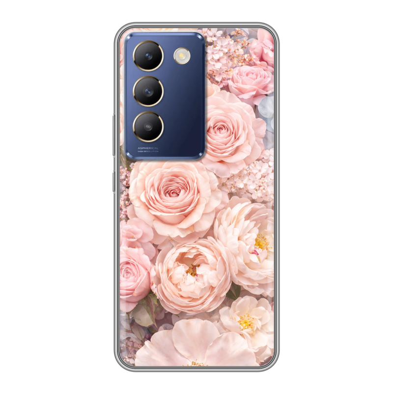 Силиконовый чехол на Vivo V30 Lite с принтом женский Силиконовый чехол на Vivo V30 Lite с принтом женский