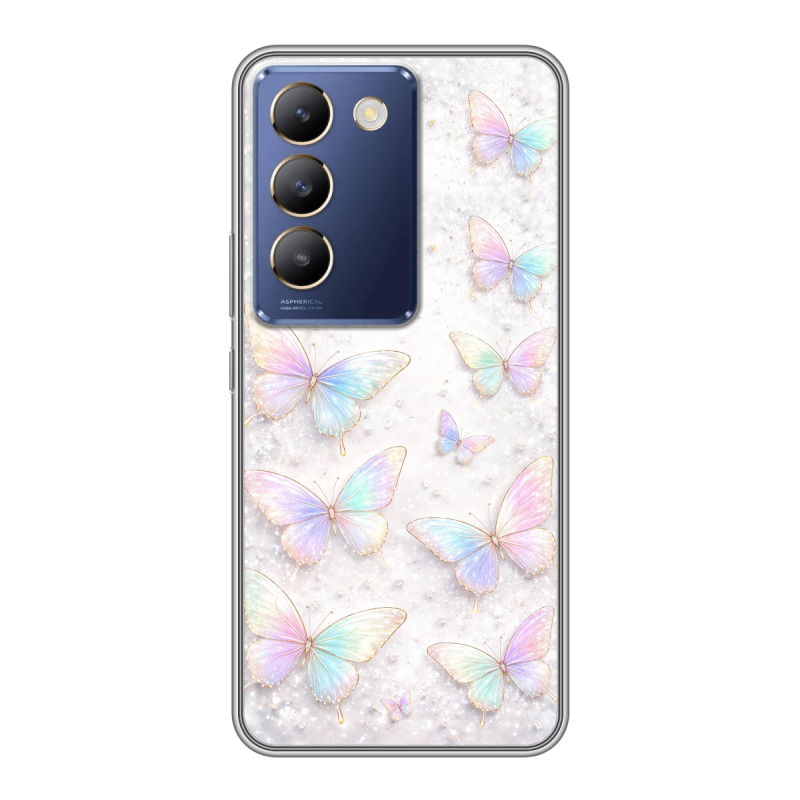 Силиконовый чехол на Vivo V30 Lite с принтом женский Силиконовый чехол на Vivo V30 Lite с принтом женский