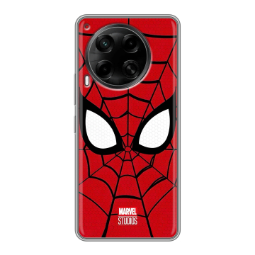 Силиконовый чехол на Tecno Camon 30 4G с принтом человек паук spiderman