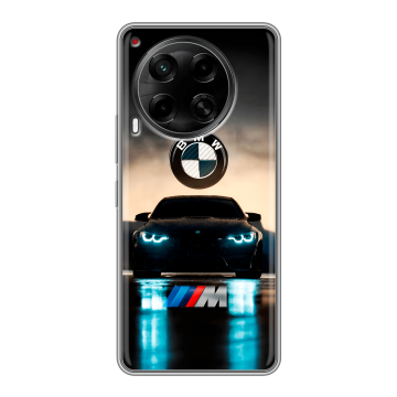 Силиконовый чехол на Tecno Camon 30 4G с принтом БМВ BMW