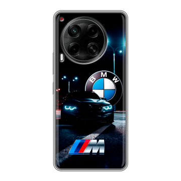 Силиконовый чехол на Tecno Camon 30 4G с принтом БМВ BMW