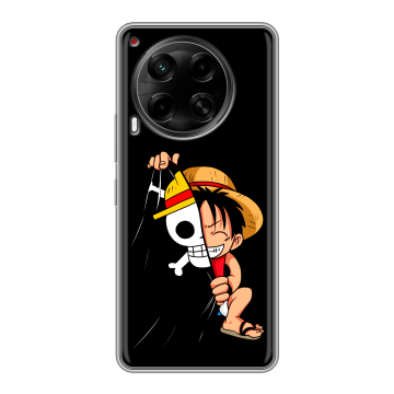 Силиконовый чехол на Tecno Camon 30 4G с принтом One Piece Ван Пис