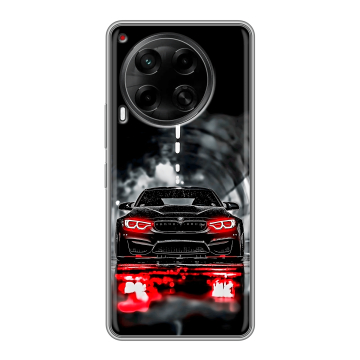 Силиконовый чехол на Tecno Camon 30 4G с принтом BMW БМВ
