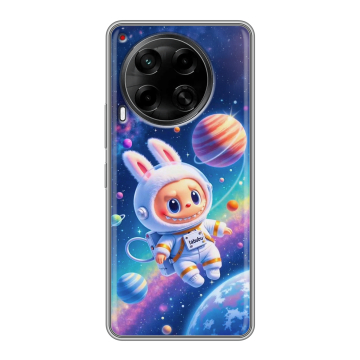 Силиконовый чехол на Tecno Camon 30 4G с принтом Labubu Лабубу Силиконовый чехол на Tecno Camon 30 4G с принтом Labubu Лабубу