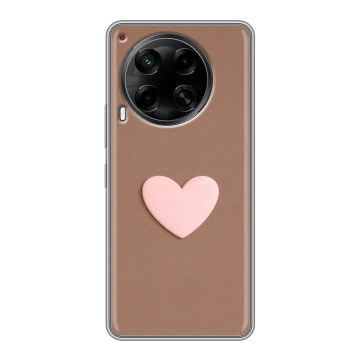 Силиконовый чехол на Tecno Camon 30 4G с принтом женский