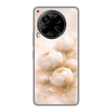 Силиконовый чехол на Tecno Camon 30 4G с принтом женский Силиконовый чехол на Tecno Camon 30 4G с принтом женский