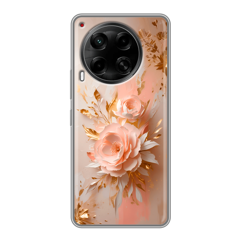 Силиконовый чехол на Tecno Camon 30 4G с принтом женский Силиконовый чехол на Tecno Camon 30 4G с принтом женский