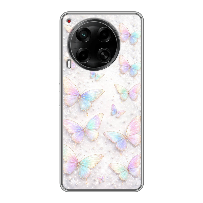 Силиконовый чехол на Tecno Camon 30 4G с принтом женский Силиконовый чехол на Tecno Camon 30 4G с принтом женский