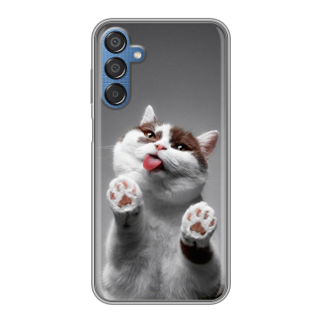 Силиконовый чехол на Samsung Galaxy M15 5G с принтом Коты Силиконовый чехол на Samsung Galaxy M15 5G с принтом Коты