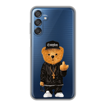 Силиконовый чехол на Samsung Galaxy M15 5G с принтом Мишка