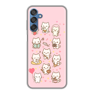 Силиконовый чехол на Samsung Galaxy M15 5G с принтом Hello Kitty Хелоу Кити Силиконовый чехол на Samsung Galaxy M15 5G с принтом Hello Kitty Хелоу Кити