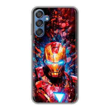 Силиконовый чехол на Samsung Galaxy M15 5G с принтом Железный человек Ironman Силиконовый чехол на Samsung Galaxy M15 5G с принтом Железный человек Ironman