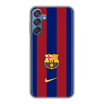 Силиконовый чехол на Samsung Galaxy M15 5G с принтом Барселона Barcelona