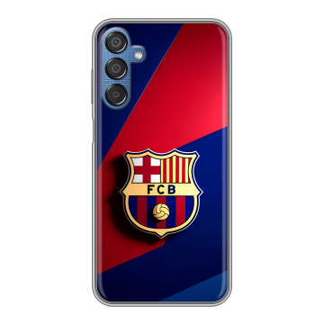 Силиконовый чехол на Samsung Galaxy M15 5G с принтом Барселона Barcelona