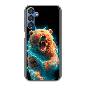 Силиконовый чехол на Samsung Galaxy M15 5G с принтом Медведь