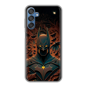 Силиконовый чехол на Samsung Galaxy M15 5G с принтом Batman Бэтмен