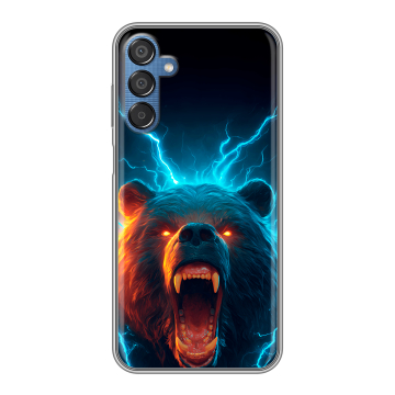 Силиконовый чехол на Samsung Galaxy M15 5G с принтом Медведь