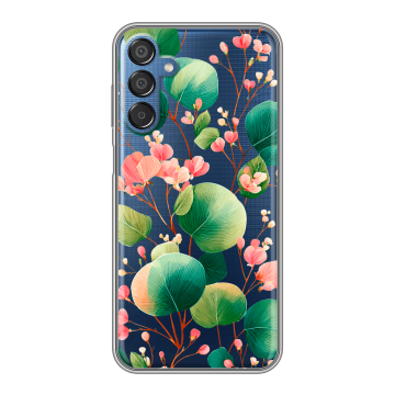Силиконовый чехол на Samsung Galaxy M15 5G с принтом женский